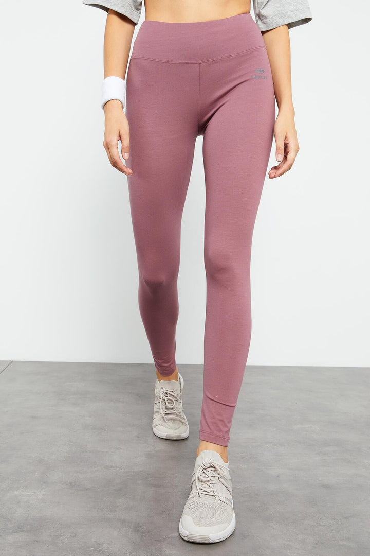 TMY Rose Dry High Waist Shaper Slim Fit Skinny Leg Women's Leggings - 94011 - Bellevue