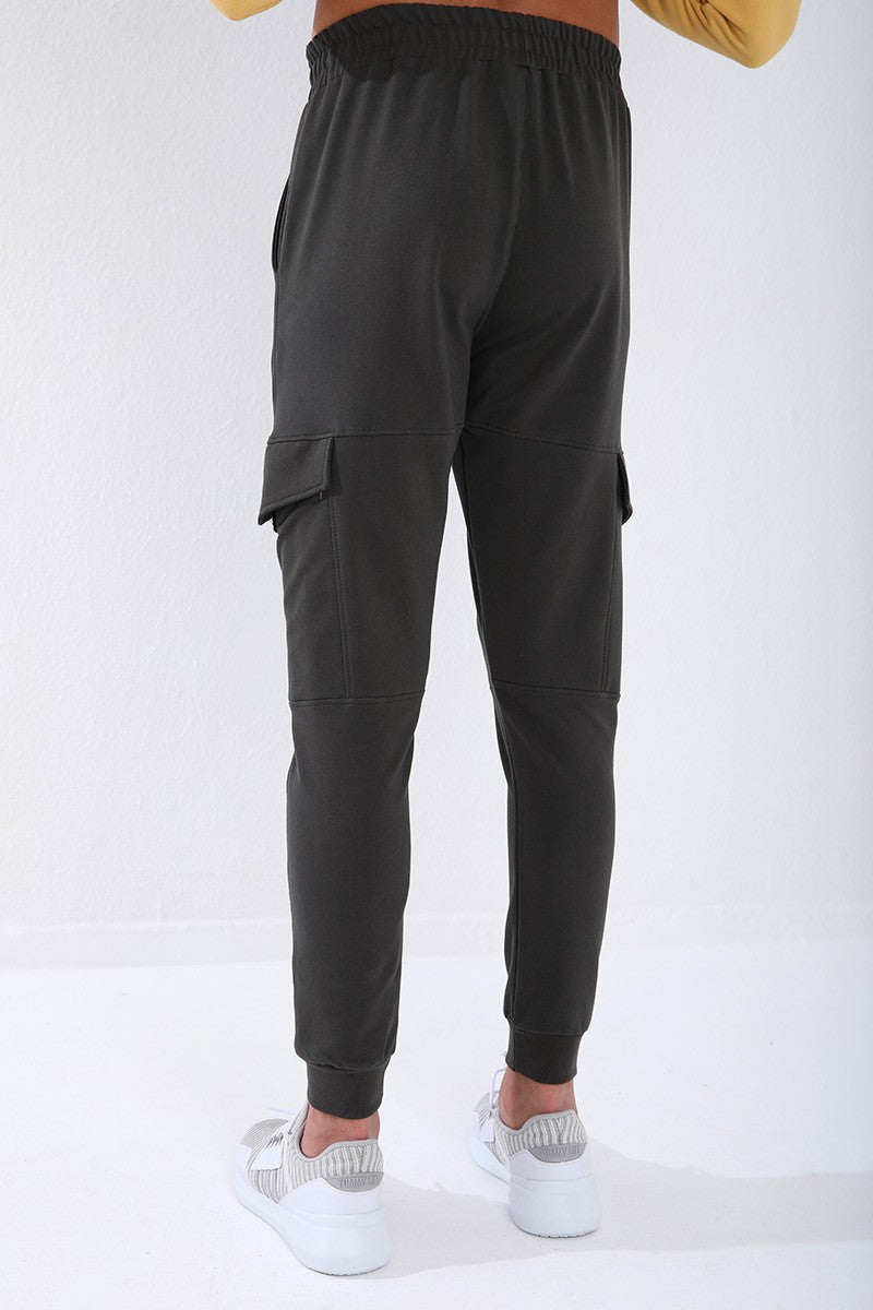 TMY Haki Cargo Slim Fit Jogger Men's Sweatpants - 84796 - East Kelowna