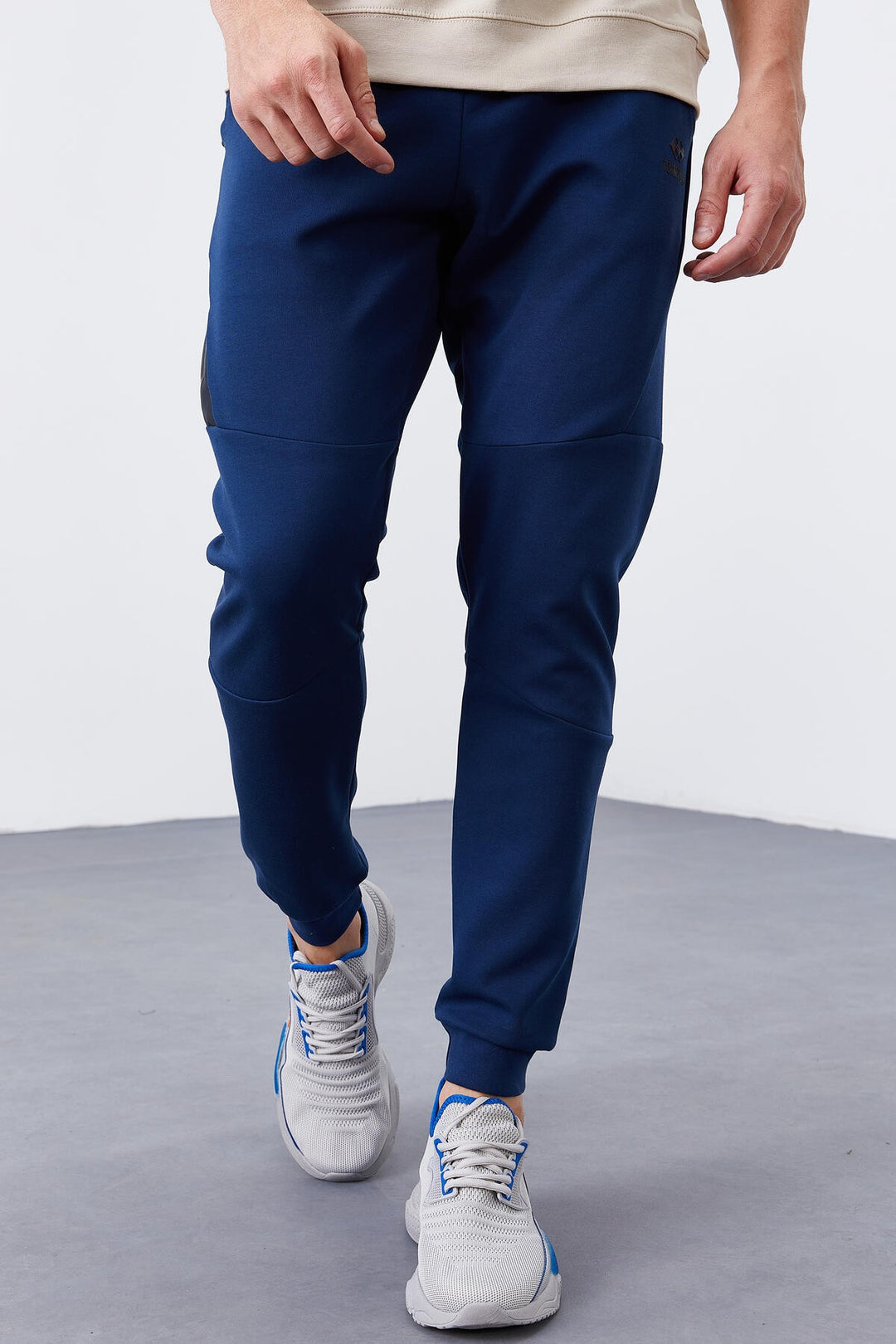 TMY Indigo Slim Fit Jogger Men's Sweatpants with Reverse Zippered Pocket - 84765 - Vaudreuil-Dorion