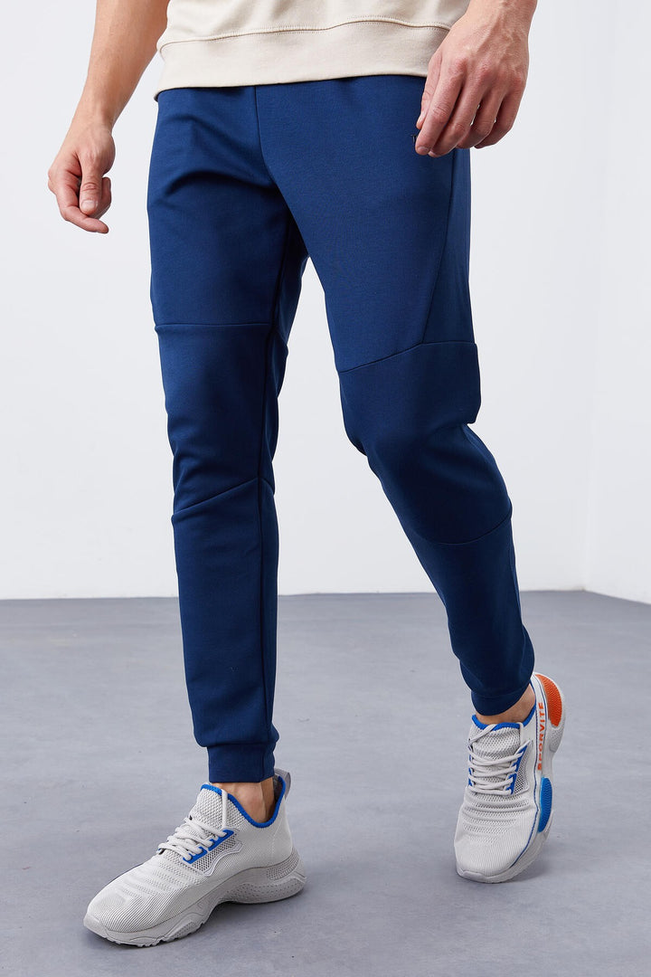 TMY Indigo Slim Fit Jogger Men's Sweatpants with Reverse Zippered Pocket - 84765 - Vaudreuil-Dorion