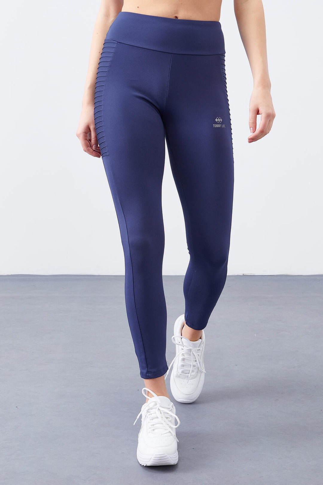 TMY Indigo High Waist Shaping Slim Fit Skinny Leg Women's Leggings - 94568 - Zapopan