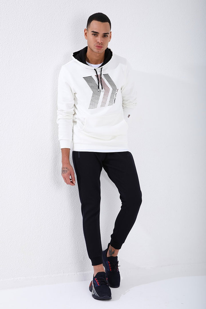 TMY Navy Blue Reverse Zippered Standard Fit Cuffed Men's Sweatpants - 84702 - Straubing