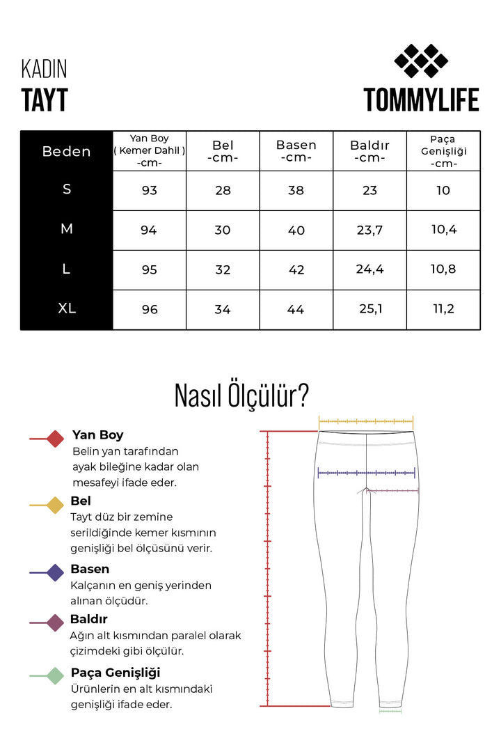 TMY Petrol High Waist Shaper Leggings - 94537 - Suresnes