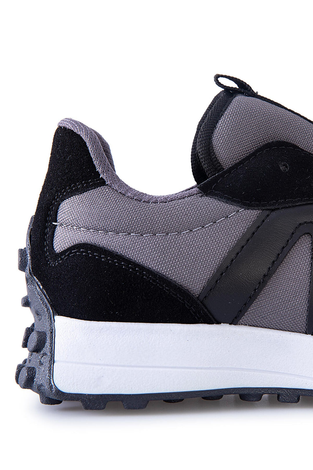 TMY Black Mushroom Heel Detailed Lace-Up Men's Sneakers - 89095 - Santa Ana Nextlalpan