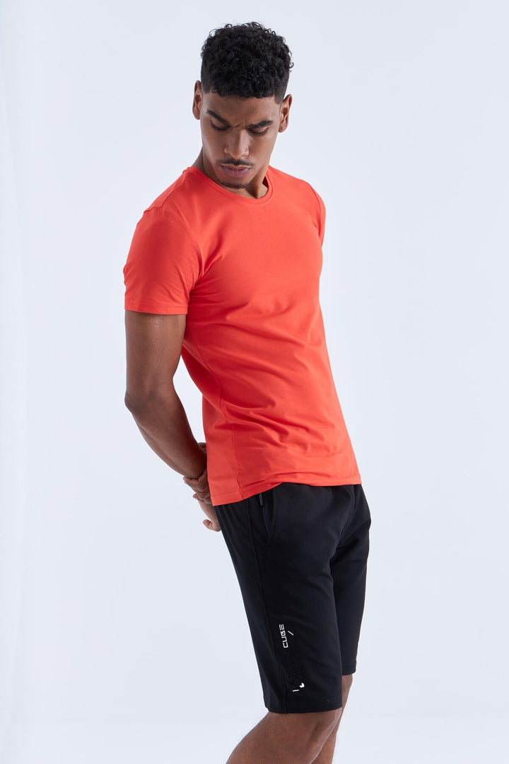 TMY Black Men's Shorts with Zipper Pocket Detail and Drawstring - 81202 - Fort Myers