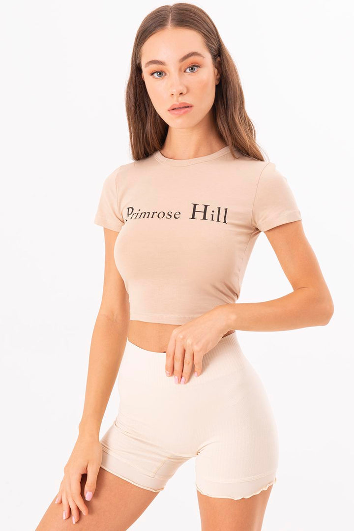 BSL Women Ruffled Hem Mini Short - Istog