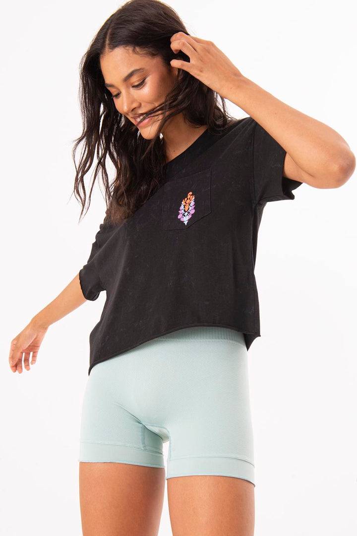 BSL Women Ruffled Hem Mini Short - Grand Rapids