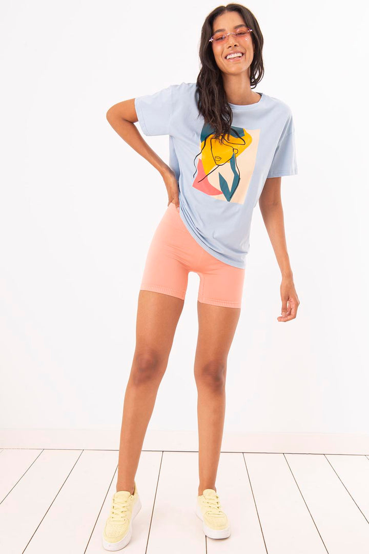 BSL Women Rib-Knit Cuffed Mini Shorts - Longview