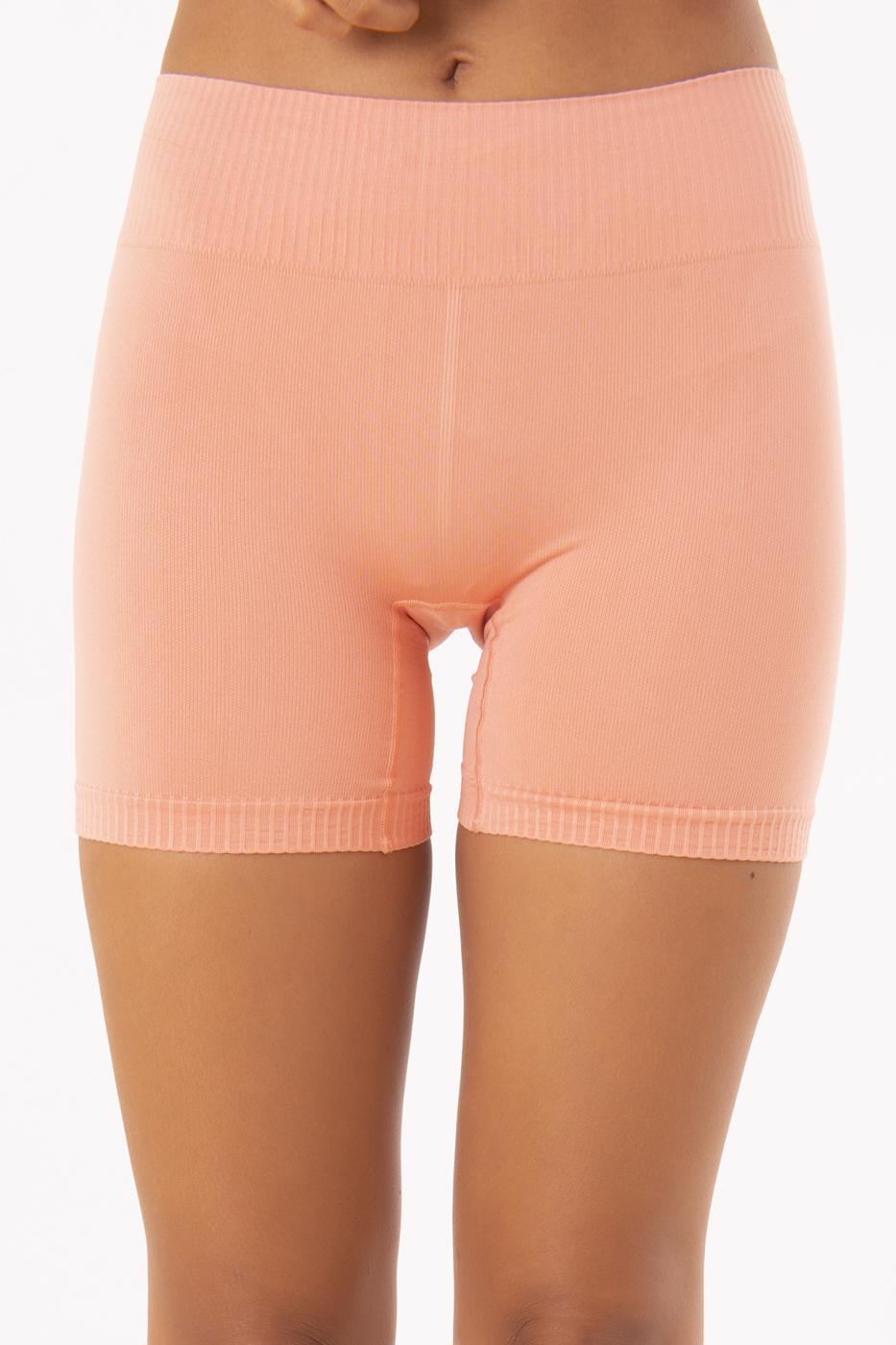 BSL Women Rib-Knit Cuffed Mini Shorts - Longview