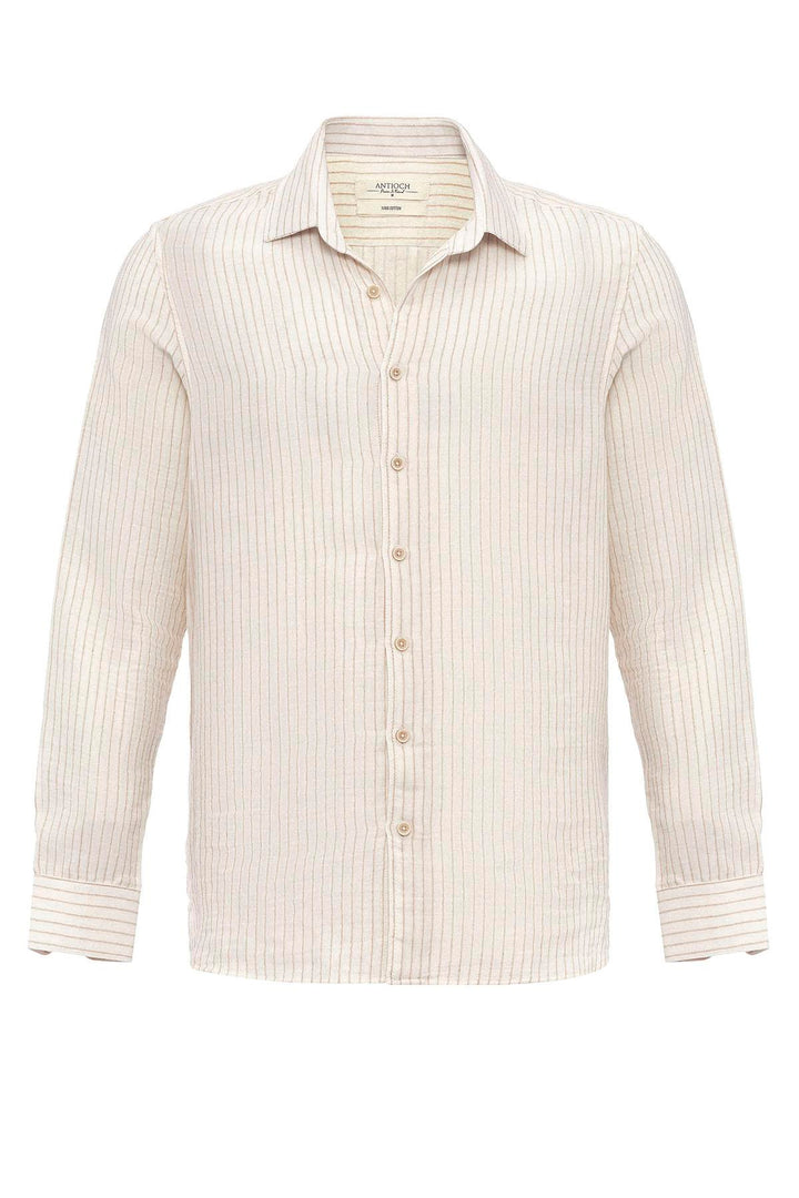 ANT Cotton Striped Men's Shirt - Meerbusch