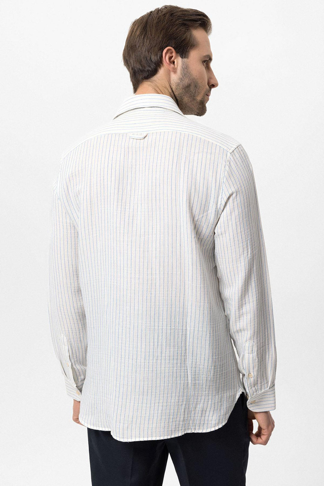 ANT Cotton Striped Men's Shirt - Pearland
