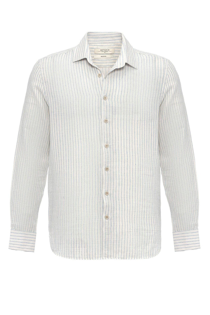 ANT Cotton Striped Men's Shirt - Pearland