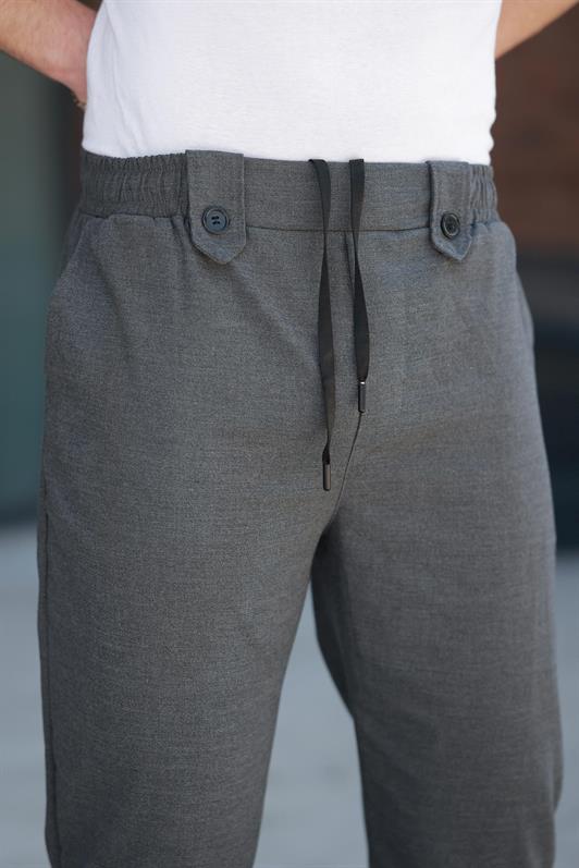 MDX Anthracite Regular Fit Men's Trousers E6574 - Arlington Heights