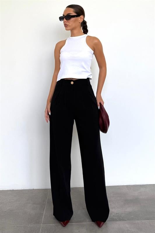 MDX Black Women's Palazzo Pants Mg2525 - Cuyahoga Falls