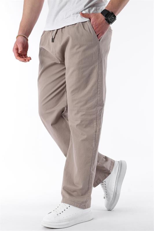 MDX Stone Color Wide Leg High Waisted Men's Pants E7403 - Dearborn Heights