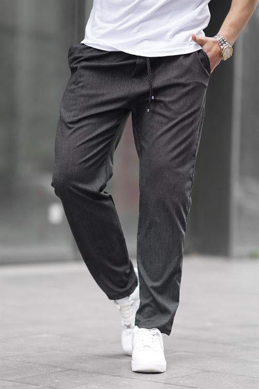 MDX Black Straight Leg Men's Trousers 6531 - Hrodna