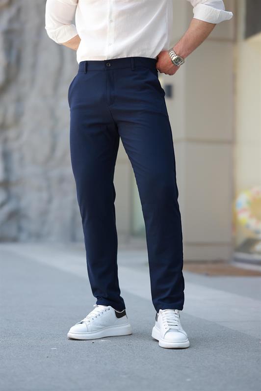 MDX Navy Blue Basic Men's Pants E6576 - Waterloo