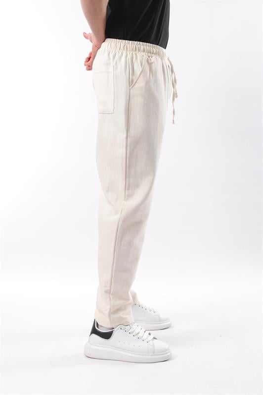 MDX Madmext Beige Slim Fit Men's Pants E6558 - Las Palmas