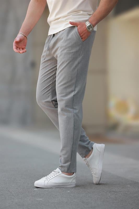 MDX Gray Regular Fit Men's Pants E6572 - Regina