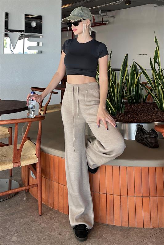 MDX Mink High Waisted Adjustable Wide Leg Pants MG2089 - Laeken