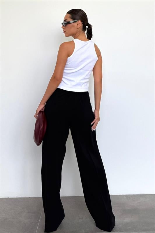 MDX Black Women's Palazzo Pants Mg2525 - Cuyahoga Falls