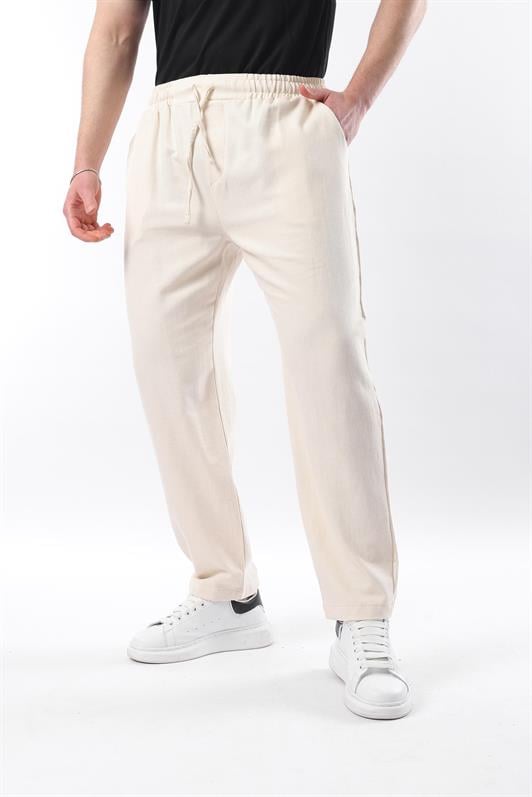MDX Madmext Beige Slim Fit Men's Pants E6558 - Las Palmas