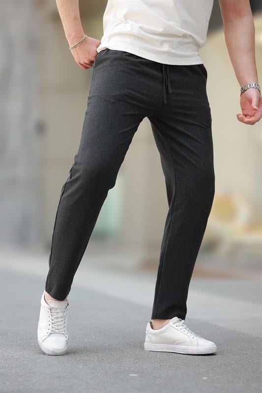 MDX Anthracite Regular Fit Men's Trousers E6572 - Bad Oeynhausen
