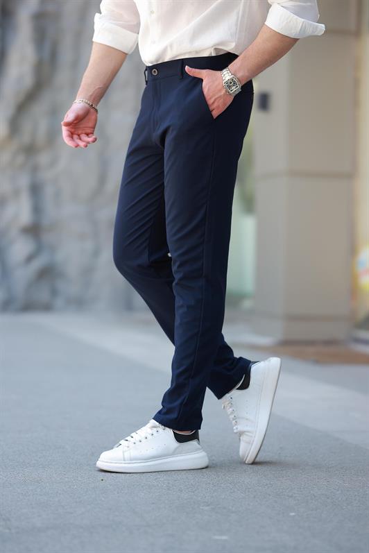 MDX Navy Blue Basic Men's Pants E6576 - Waterloo