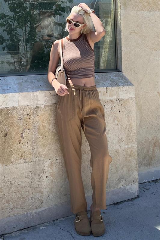 MDX Camel Adjustable Waist Comfort Fit Trousers MG2161 - Clovis
