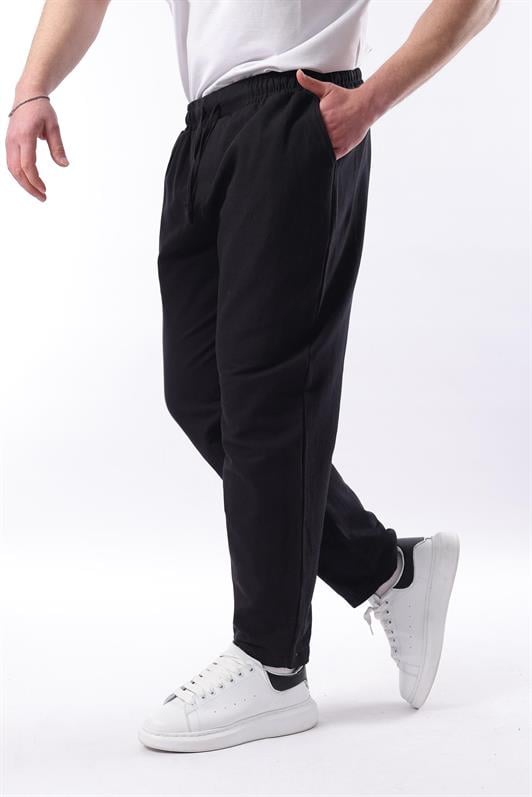 MDX Madmext Black Slim Fit Men's Pants E6558 - Haguenau
