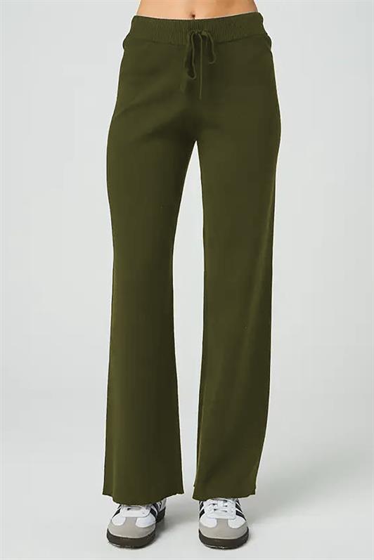 MDX Haki Adjustable Waist Wide Leg Pants MG2089 - Mislata