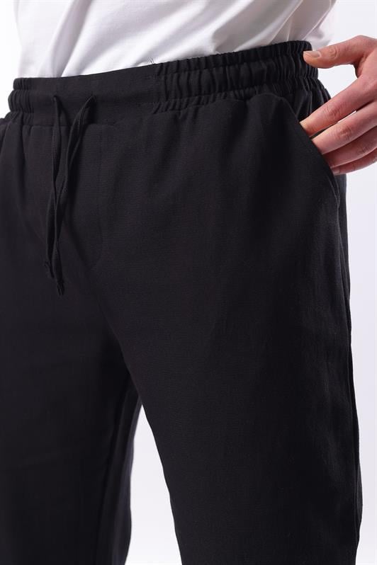 MDX Madmext Black Slim Fit Men's Pants E6558 - Haguenau