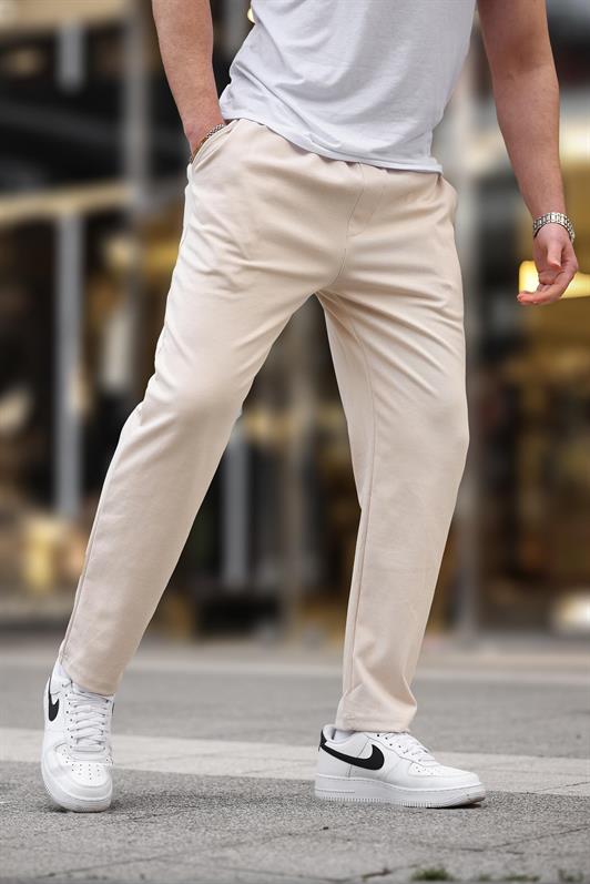 MDX Beige Straight Leg Men's Pants E6556 - Auburn