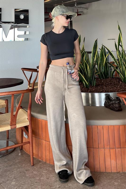 MDX Mink High Waisted Adjustable Wide Leg Pants MG2089 - Laeken