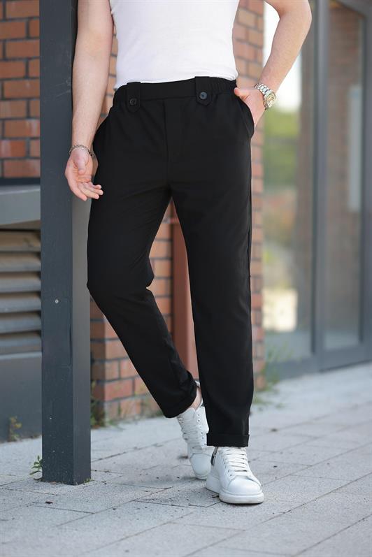 MDX Black Regular Fit Men's Pants E6574 - Diamond Bar