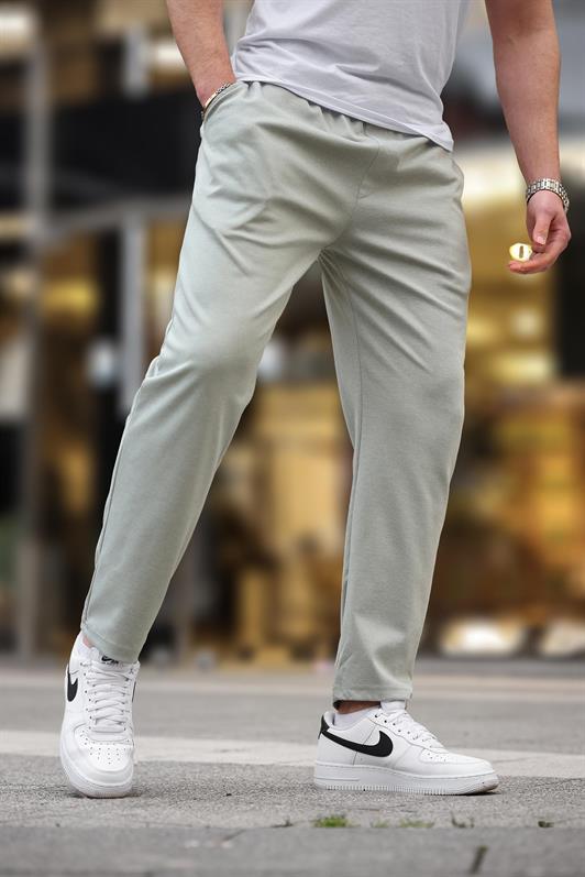 MDX Unripe Green Straight Leg Men's Trousers E6556 - Nicolás Romero