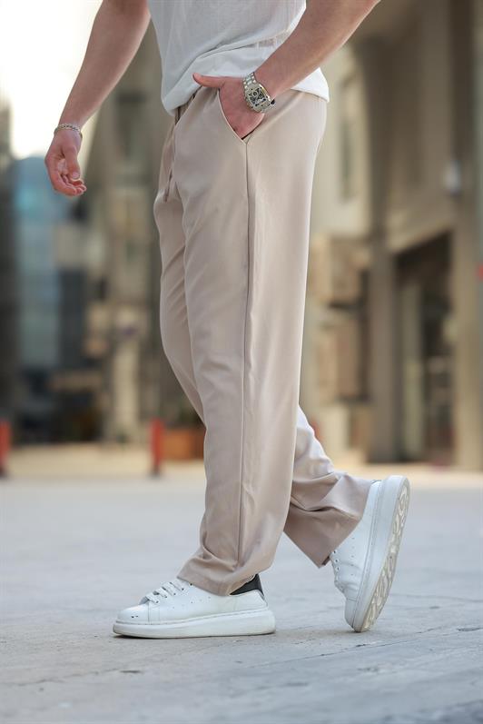 MDX Beige Adjustable Comfort Fit Men's Pants E6564 - Palmela