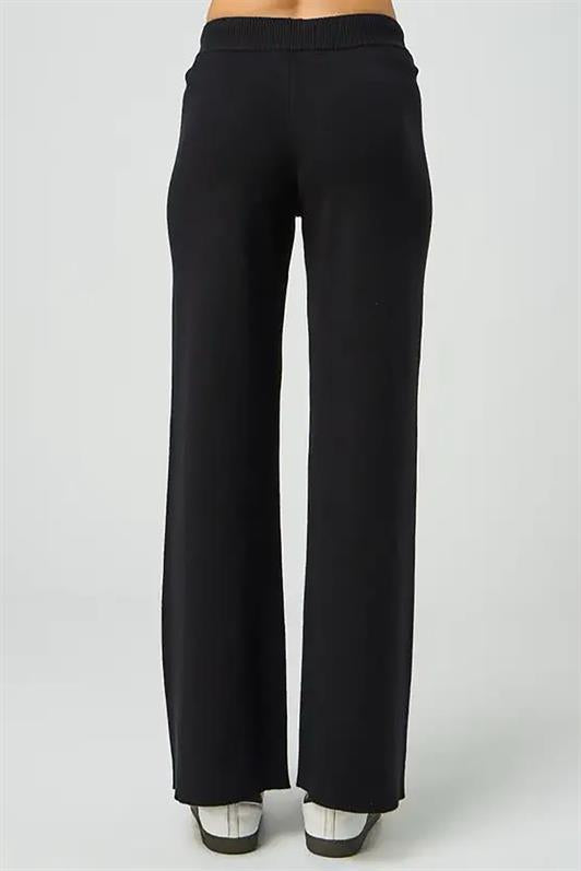 MDX Black High Waisted Adjustable Wide Leg Pants MG2089 - Troy