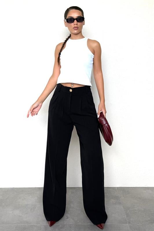 MDX Black Women's Palazzo Pants Mg2525 - Cuyahoga Falls