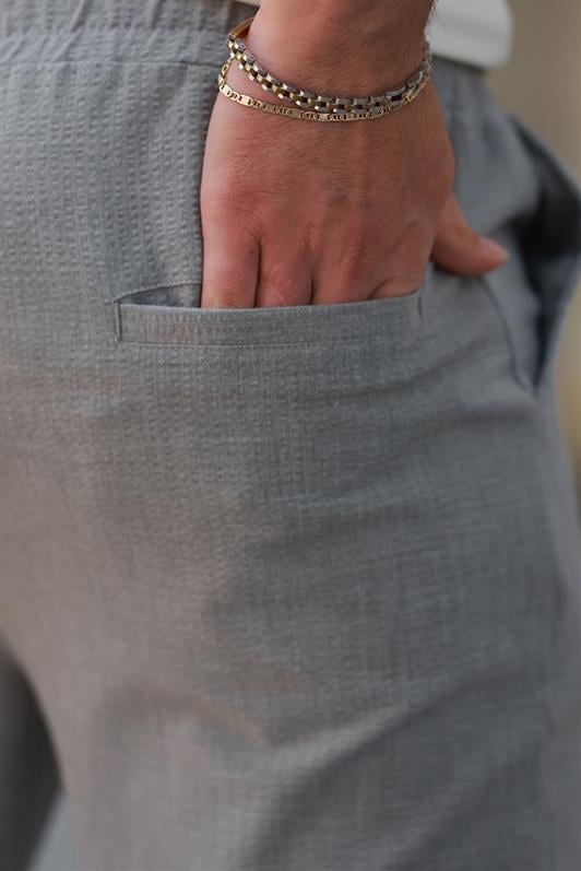 MDX Gray Regular Fit Men's Pants E6572 - Regina