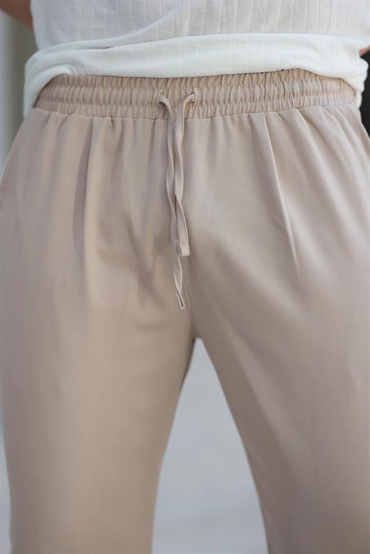 MDX Beige Adjustable Comfort Fit Men's Pants E6564 - Palmela