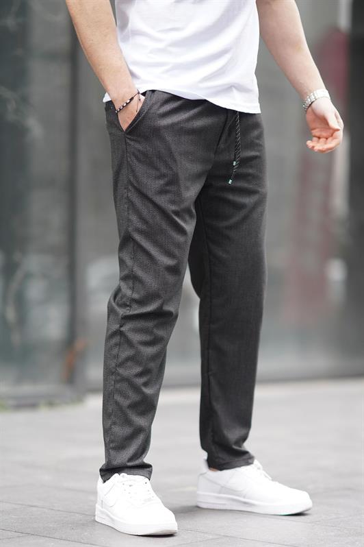 MDX Black Straight Leg Men's Trousers 6531 - Hrodna