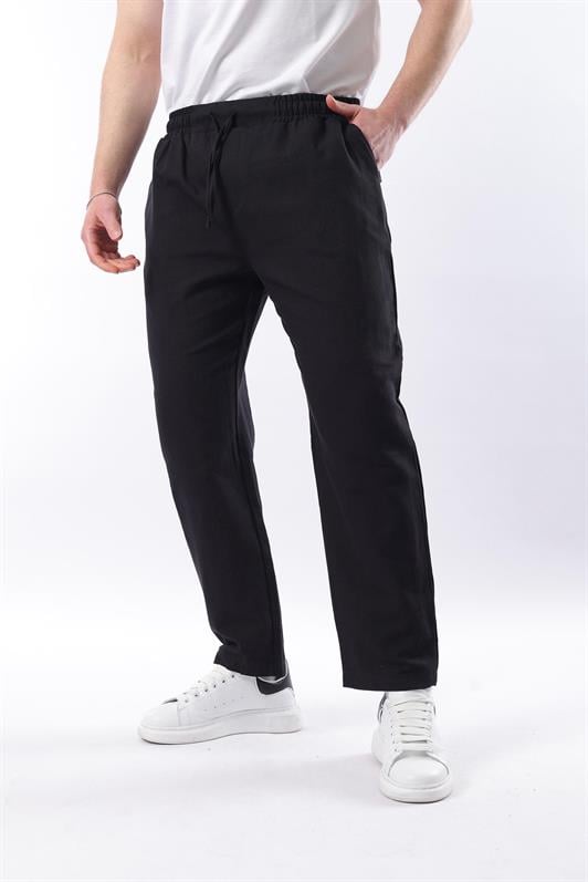 MDX Madmext Black Slim Fit Men's Pants E6558 - Haguenau