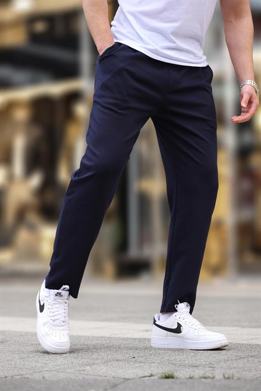 MDX Navy Blue Straight Leg Men's Pants E6556 - Richmond West