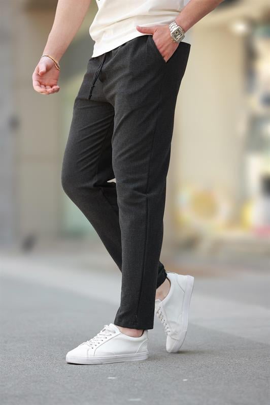 MDX Anthracite Regular Fit Men's Trousers E6572 - Bad Oeynhausen