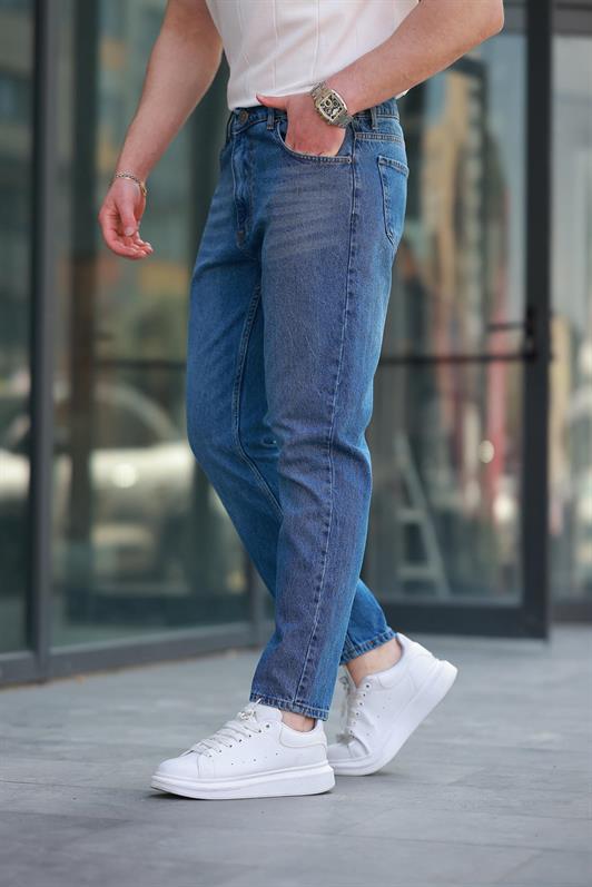 MDX Navy Blue Men's Jeans E7419 - Oxford
