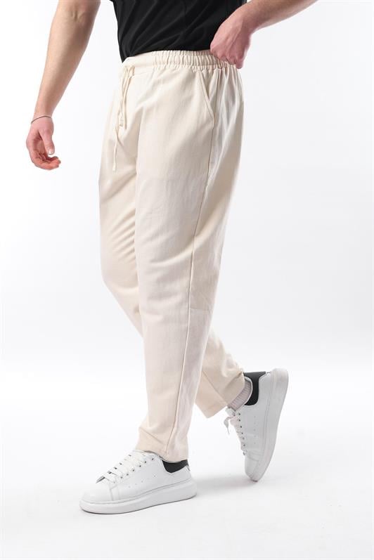 MDX Madmext Beige Slim Fit Men's Pants E6558 - Las Palmas