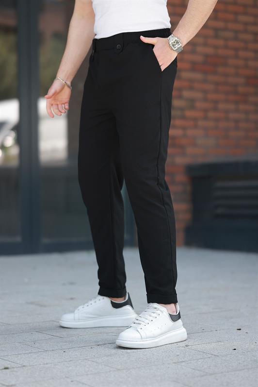 MDX Black Regular Fit Men's Pants E6574 - Diamond Bar