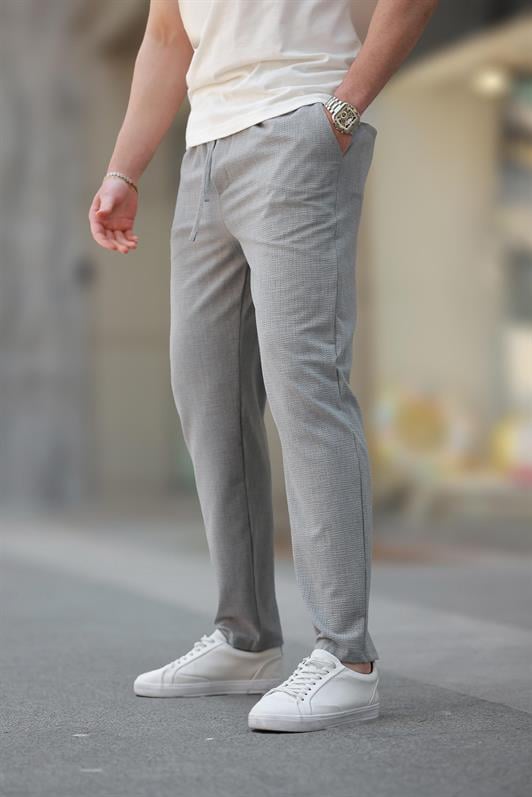 MDX Gray Regular Fit Men's Pants E6572 - Regina