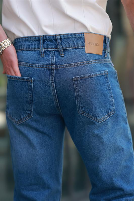 MDX Navy Blue Men's Jeans E7419 - Oxford